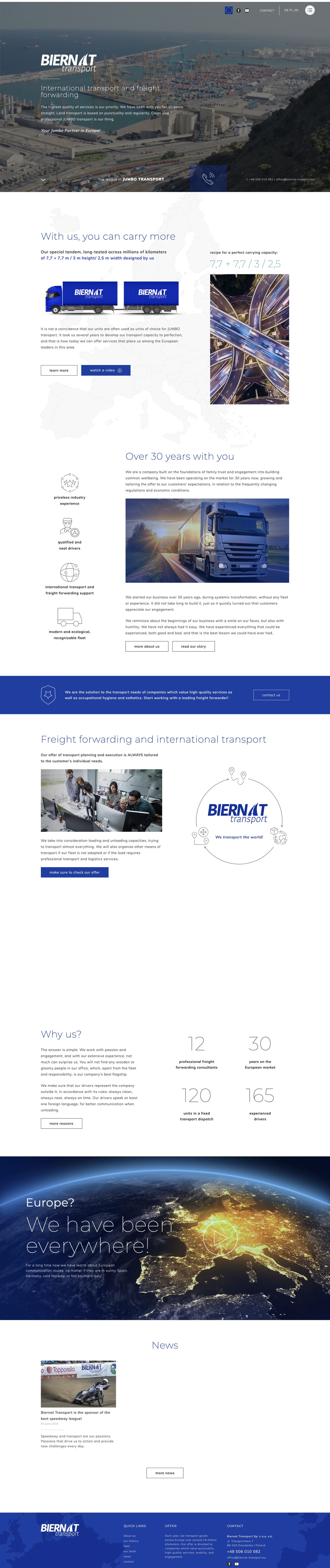 Homepage, full length